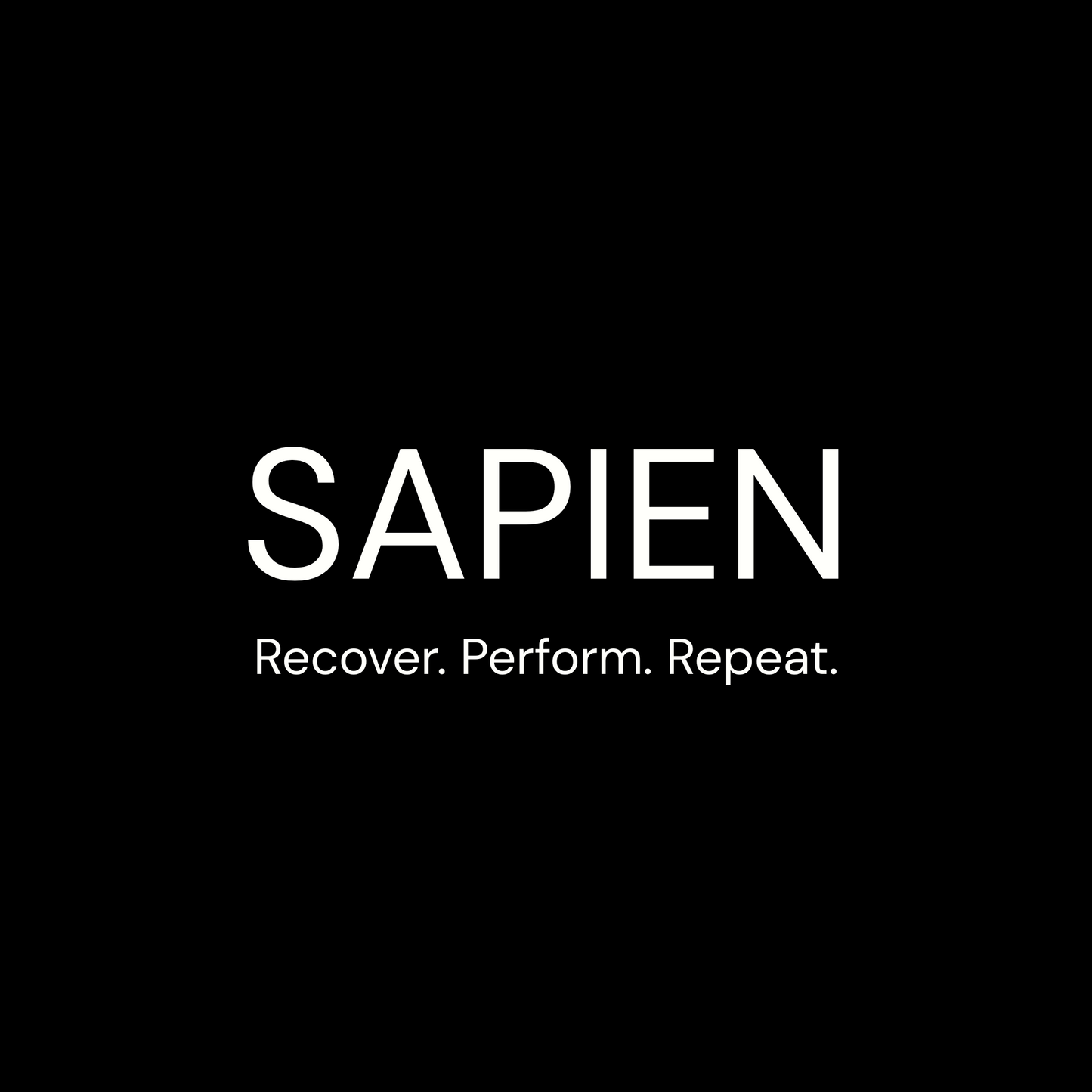 SAPIEN - Daily recovery for performance.